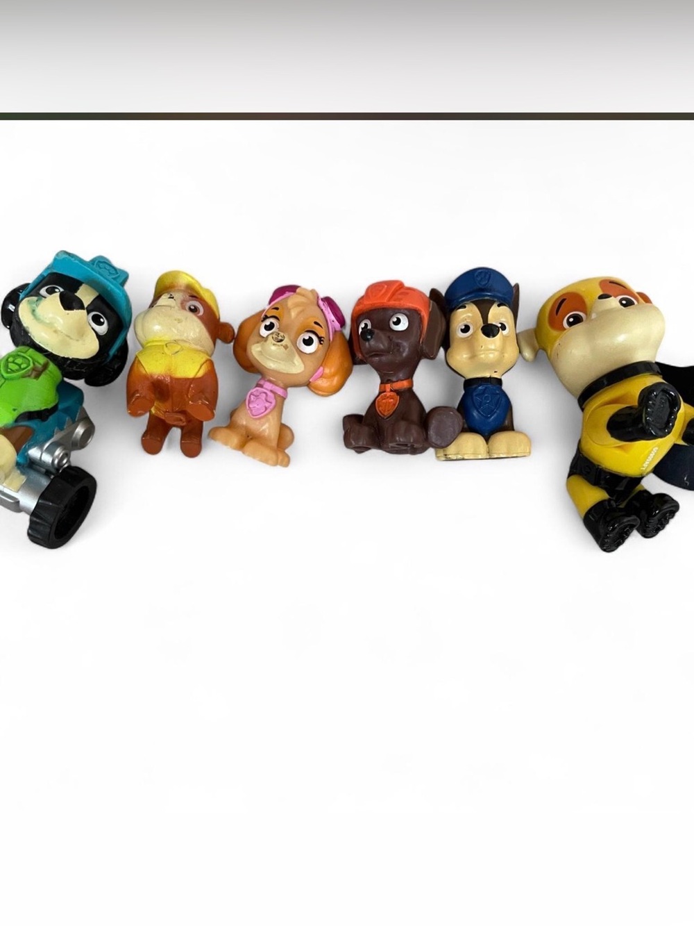 PAW Patrol Mini Figure Lot Chase Skye Rubble Zuma Rocky Toys